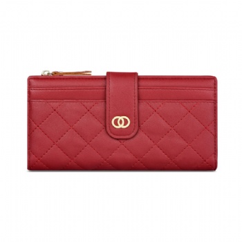 SGS factory pilot wallet 2 fold nice PU leather pouch manufacturers production in China